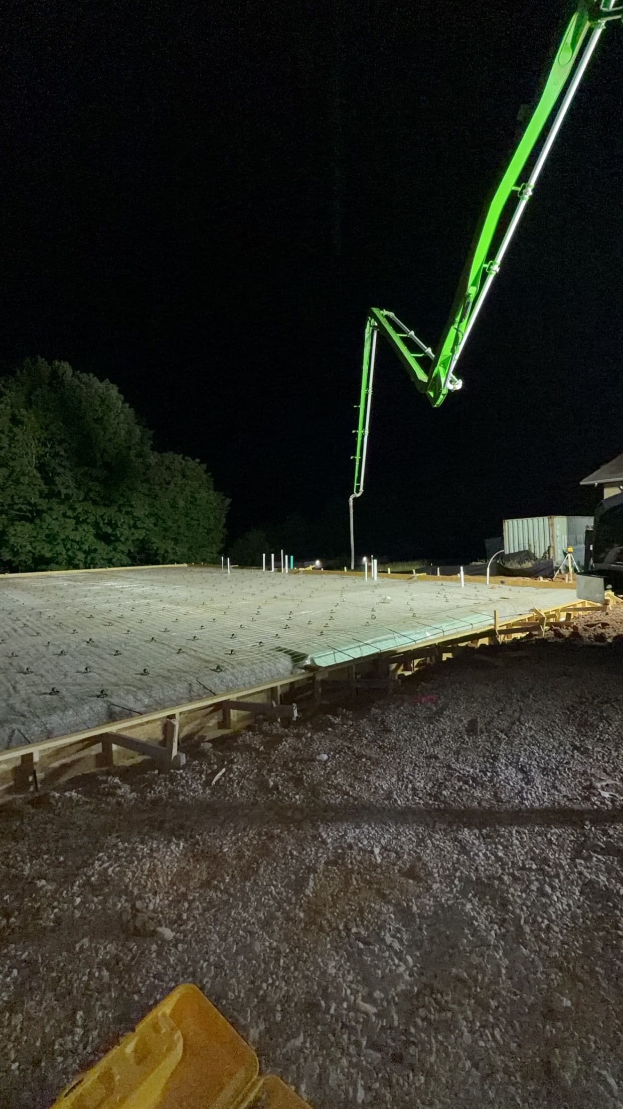 60x100 Concrete Slab Pour in North Knoxville Done Right