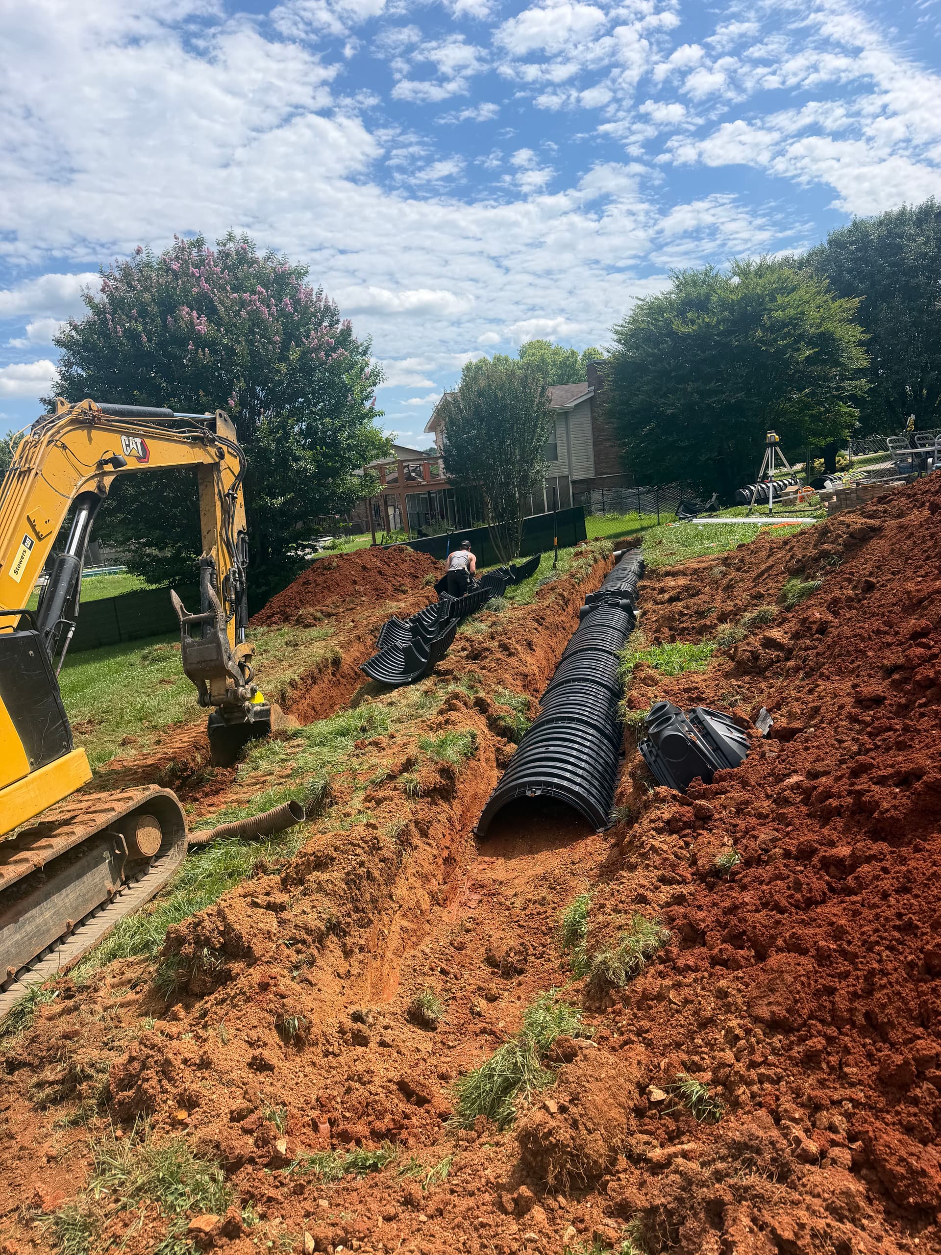Gallery photos for Failing 1980s Drain Field Replaced With Infiltrator Chamber System in Seymour Tennessee: Image #2